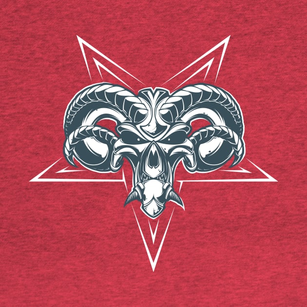 Satanic Goat by viSionDesign